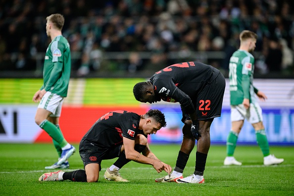 Bayer Leverkusen star Granit Xhaka has praised the quality of his African teammates Victor Boniface and Nathan Tella.