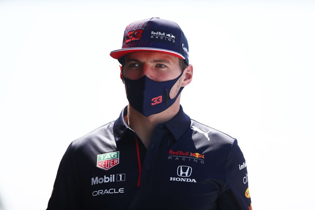 Max Verstappen of Netherlands and Red Bull Racing looks on before the F1 Grand Prix of Great Britain at Silverstone on July 18, 2021 in Northampton, England. 