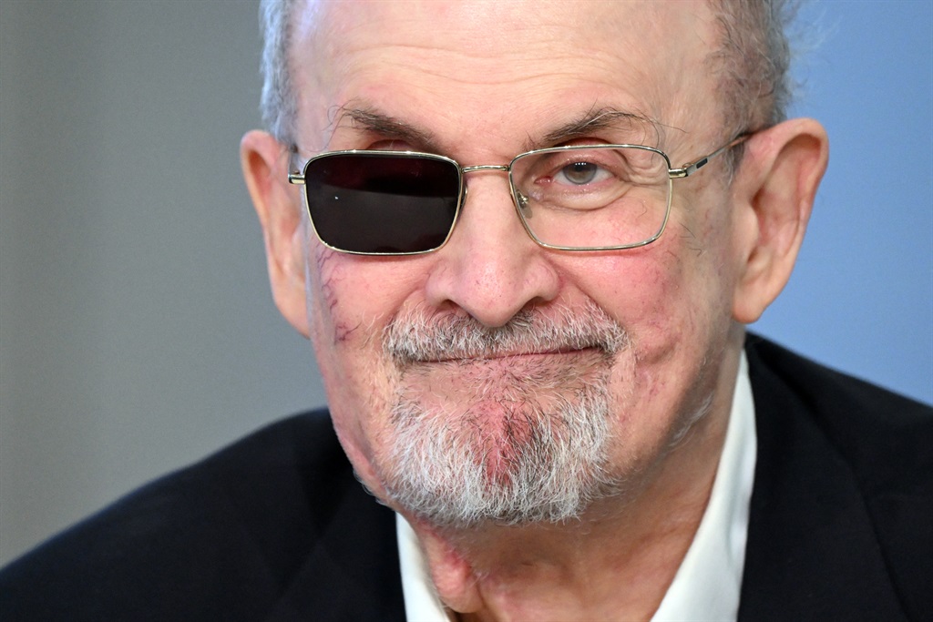 British-US author Salman Rushdie. (Kirill Kudryavtsev/AFP)