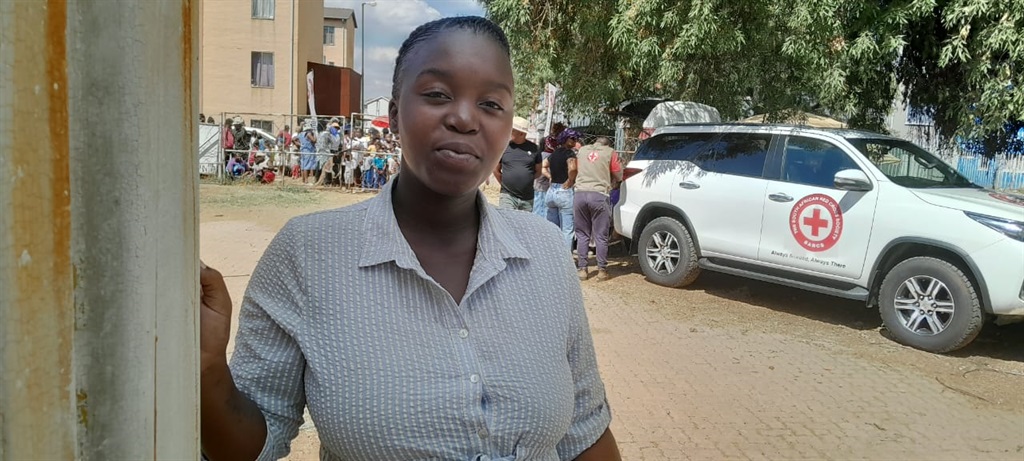 Nokuphiwa Madondo, 21, as she painted a bleak picture of women’s safety in South Africa. 