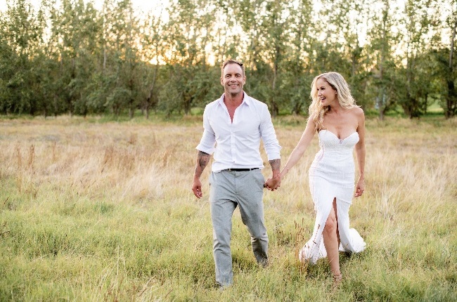 Marc Buhrer and Tracy McGregor tied the knot in the picturesque Cape Winelands. (PHOTO: Darren Bester Photography)