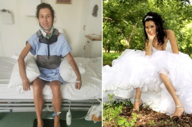 Merenthia Cronje is paralysed from the waist down because of a freak ziplining accident. (Photo: Supplied)