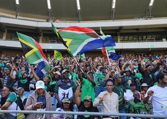 WATCH | Fields of green as Zuma's MK Party launches manifesto at Orlando Stadium