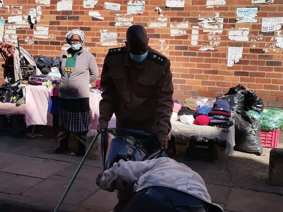 Ex-offenders applied elbow grease as they assisted