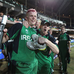 Ireland's heroes. (AFP)