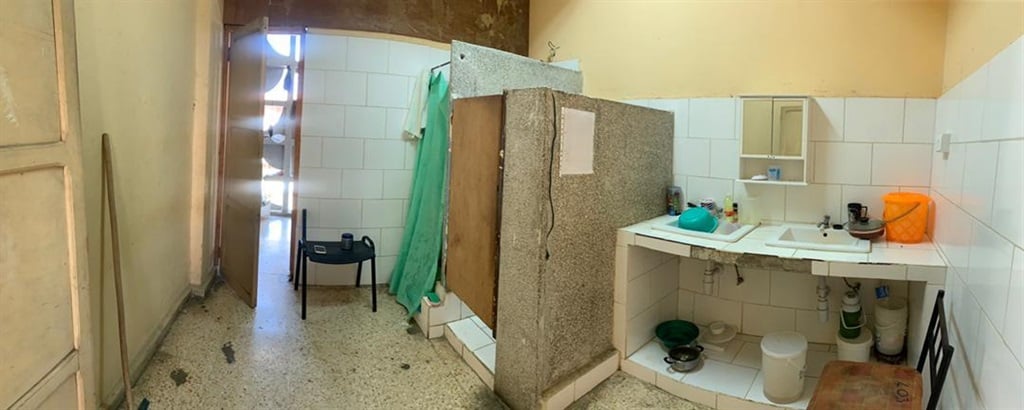 SA students say they are living in poor conditions in Cuba. Pictured is one of their rooms.