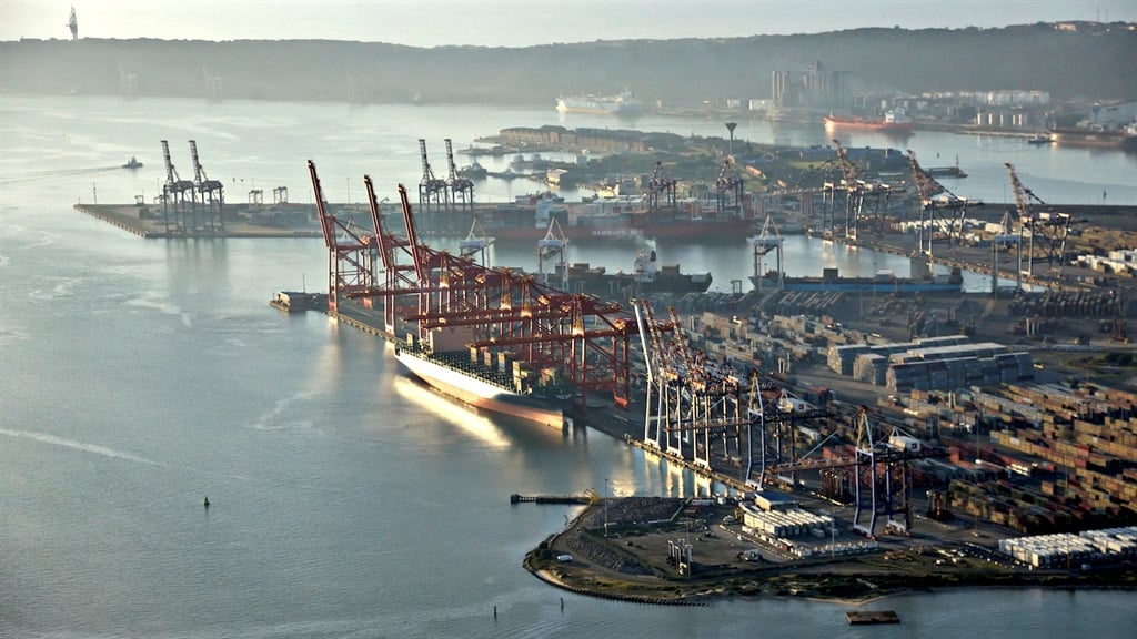 The Durban container terminal. (File/Getty)