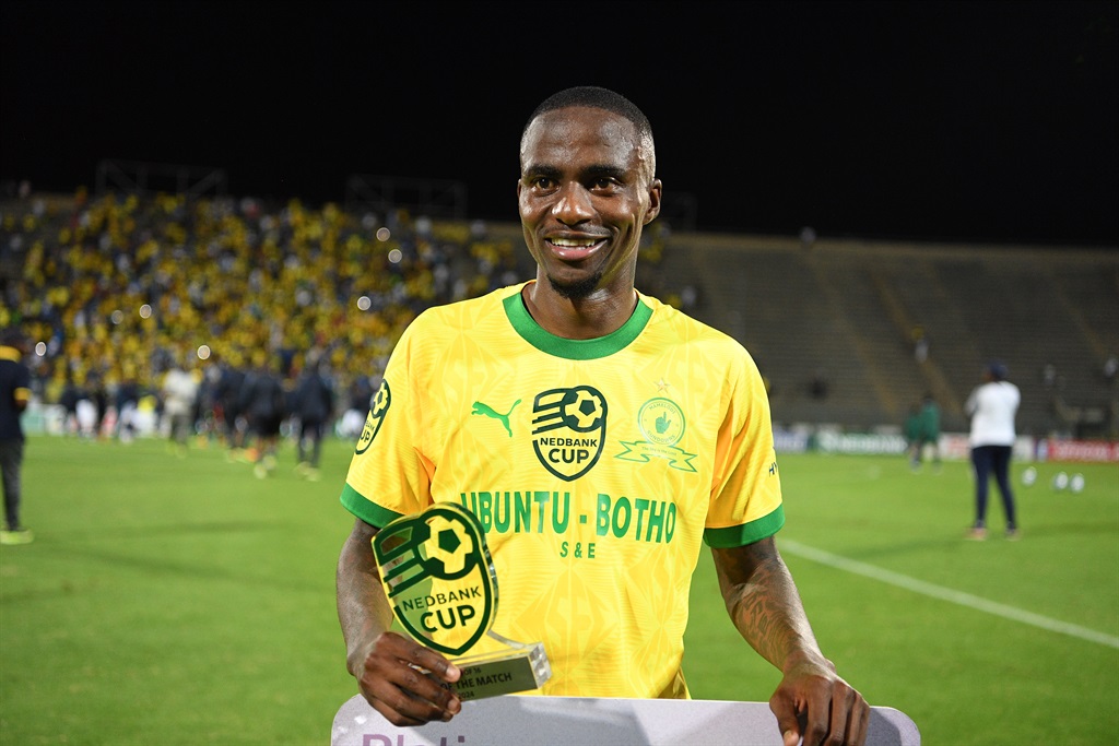 Thembinkosi Lorch of Mamelodi Sundowns was named the Man of the Match in a Nedbank Cup clash against Maritzburg United. 