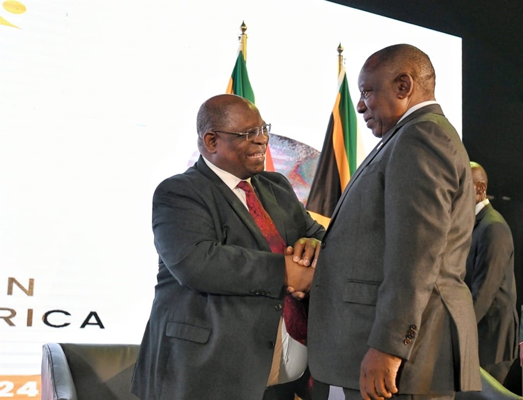 Chief Justice Raymond Zondo on Monday said President Cyril Ramaphosa was addressing his concerns about institutional independence in South Africa. (Supplied/GCIS)