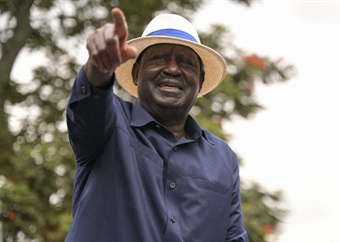 Kenya pushes for opposition leader Odinga to take up AU Commission chair job next year