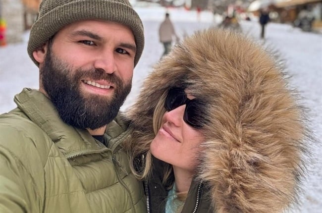 Springbok scrum half Cobus Reinach and wife Frances recently celebrated their seventh. (PHOTO: Supplied)