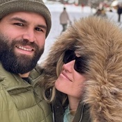  Springbok Cobus Reinach and wife Frances mark seven years of wedded bliss