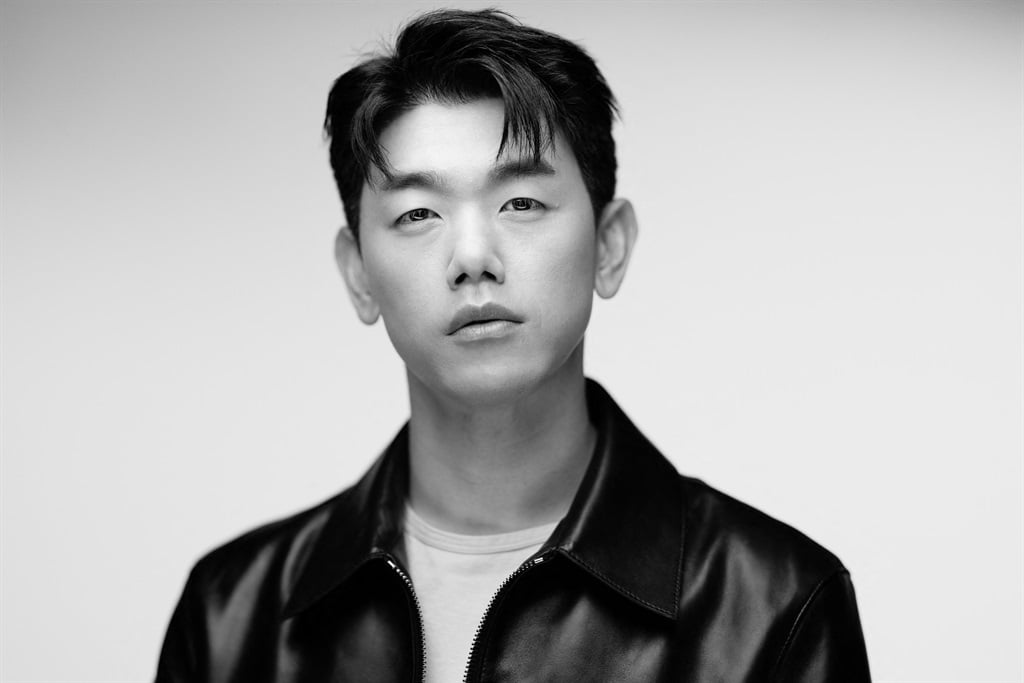 US singer, songwriter, actor and TV personality Eric Nam poses during a photo session in Paris on 15 March 2024. (Joel Saget/AFP)