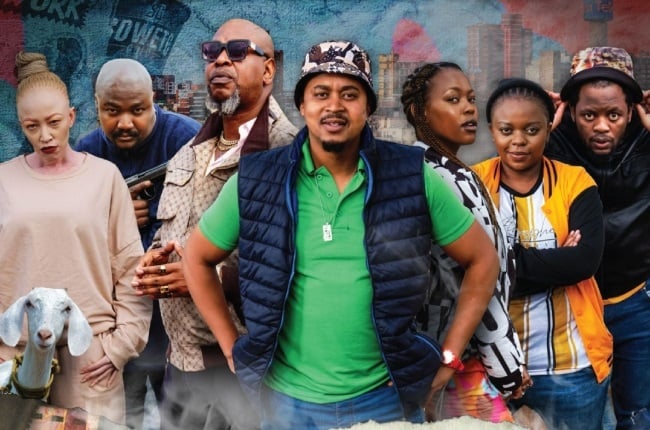 Soweto Blaze stars Matli Mohapeloa, Dimpho More, Nhlanhla Masiya, Sydney Ndlovu, Nyeleti Khoza, Sello Sebotsane, and Palesa Mosiea in what is a stoner comedy 
 with a touch of action. 