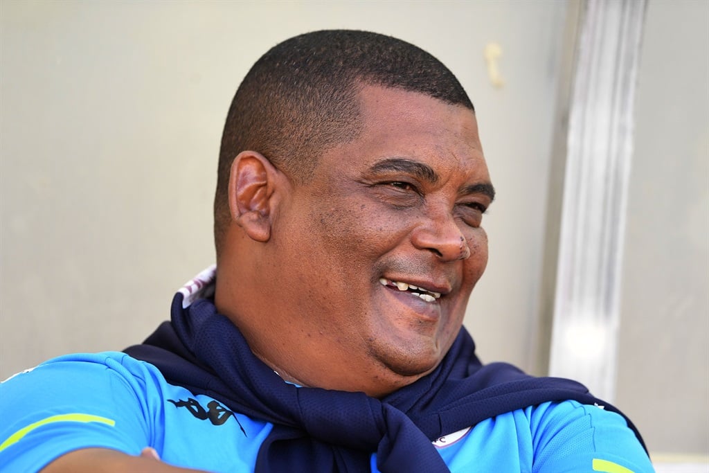 POLOKWANE, SOUTH AFRICA - MAY 20: Brandon Truter coach of Sekhukhune United during the DStv Premiership match between Sekhukhune United and SuperSport United at Peter Mokaba Stadium on May 20, 2023 in Polokwane, South Africa. (Photo by Philip Maeta/Gallo Images)