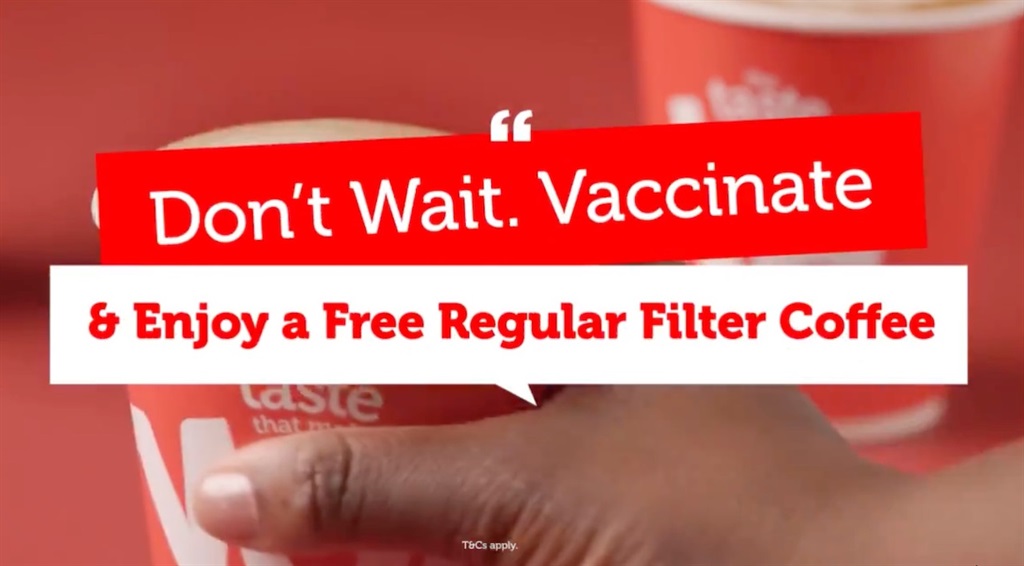 Wimpy vaccination offer