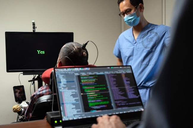 Neurosurgeon Dr Edward Chang is at the head of Project Steno which assists patients who are unable to speak. (Photo: NYTimes)