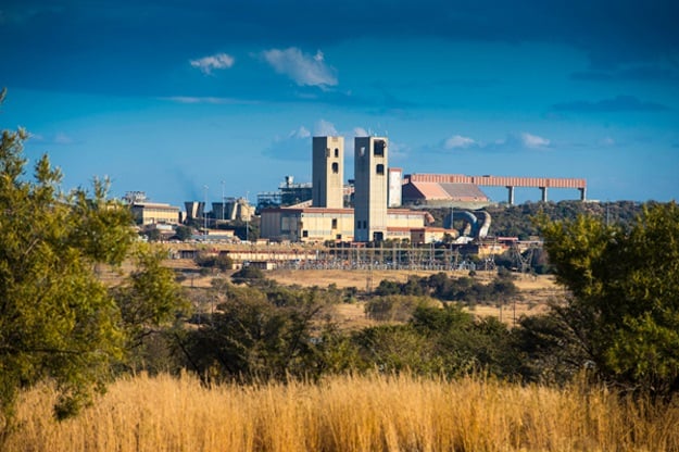 Harmony Gold's Kusasalethu mine, near Carletonville, 75 km west of Johannesburg.  (Supplied/Harmony Gold)