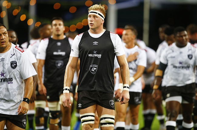 Young Sharks lock Corne Rahl has been given excellent credit by veteran teammate Eben Etzebeth as the youngster has had to man up in what has been a difficult season for the Sharks. (Steve Haag/Gallo Images)