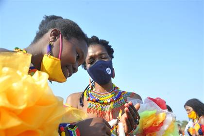 PICS: First Reed Dance for the king! | Daily Sun