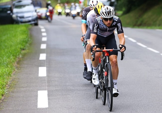 Sean powering way on Stage 18 of the Tour de France, which was 129,7km, from Pau to Luz Ardiden. (Photo: Tim de Waele/Getty Images)