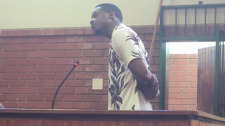 Murder accused Sibusiso Mhlanga's bail application continued in the KwaMhlanga Magistrates Court on Tuesday, 19 March. Photo by Bongani Mthimunye
