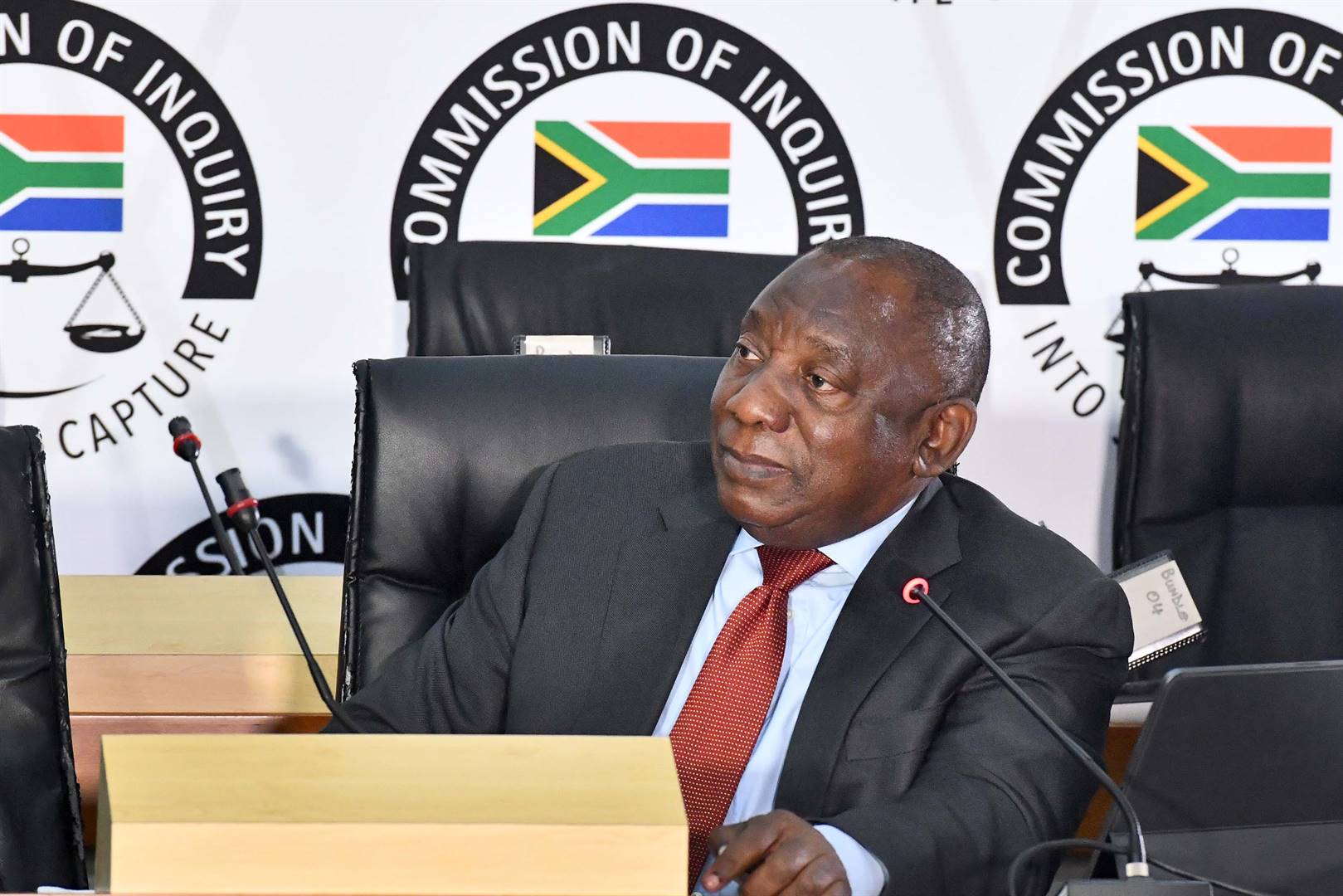 President Cyril Ramaphosa appears before the Judicial Commission of Inquiry into Allegations of State Capture.
