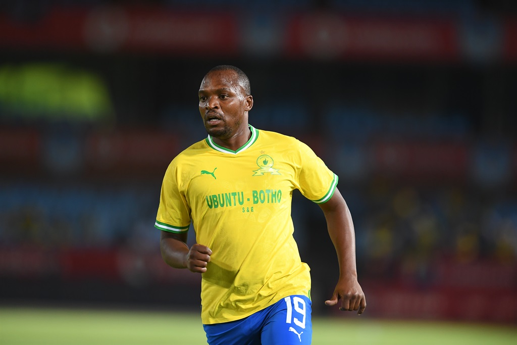 Gift Motupa during the CAF Champions League, 2nd preliminary round - leg 2 match between Mamelodi Sundowns and La Passe FC at Loftus Versfeld Stadium on 14 October 2022 in Pretoria, South Africa. 