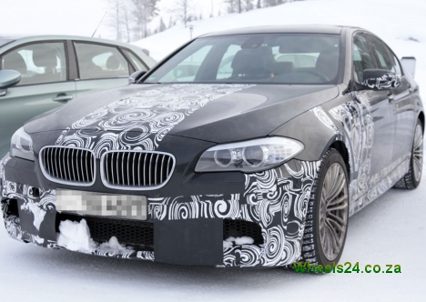 NEXT M-CAR: BMW's next generation M5 will sport a turbocharged 4.4-litre V8 engine.