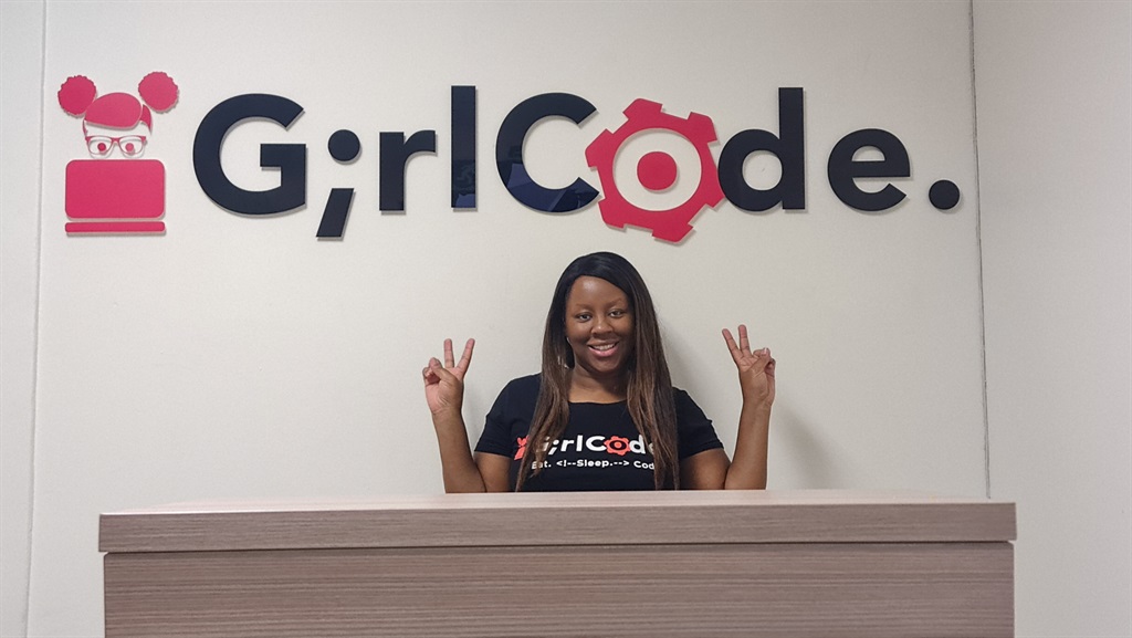Zandile Mkhwanazi, the CEO and founder of GirlCode, is inspiring young girls and women. Photo: Supplied