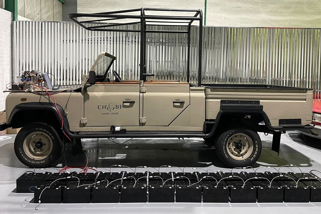 Nova Machina is currently working on converting a Land Rover to an electric vehicle. (Supplied/Nova Machina)