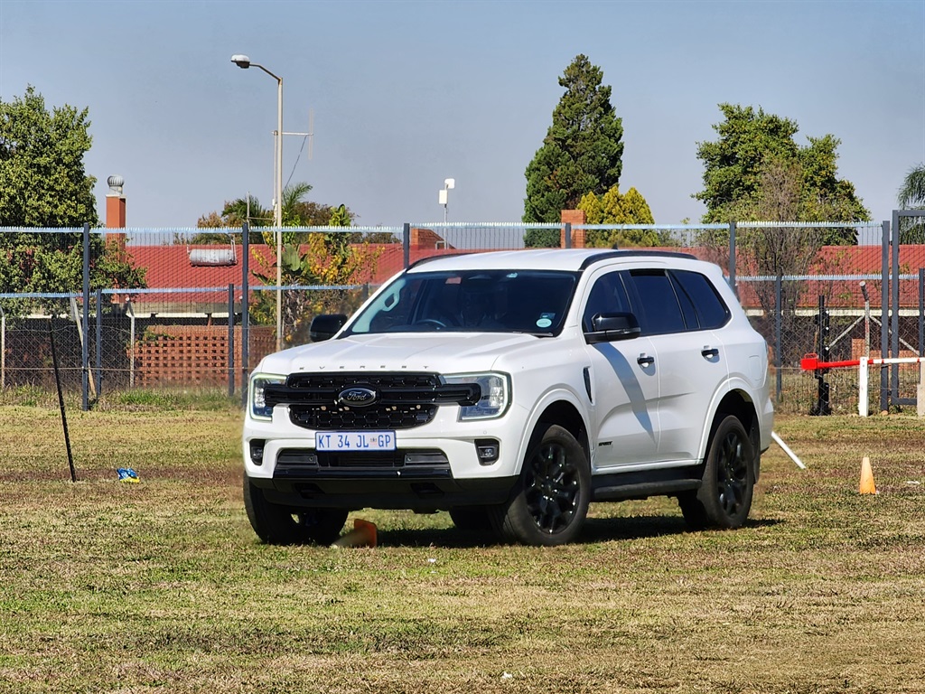 Ford Everest at the Ford Driving Skills For Life f