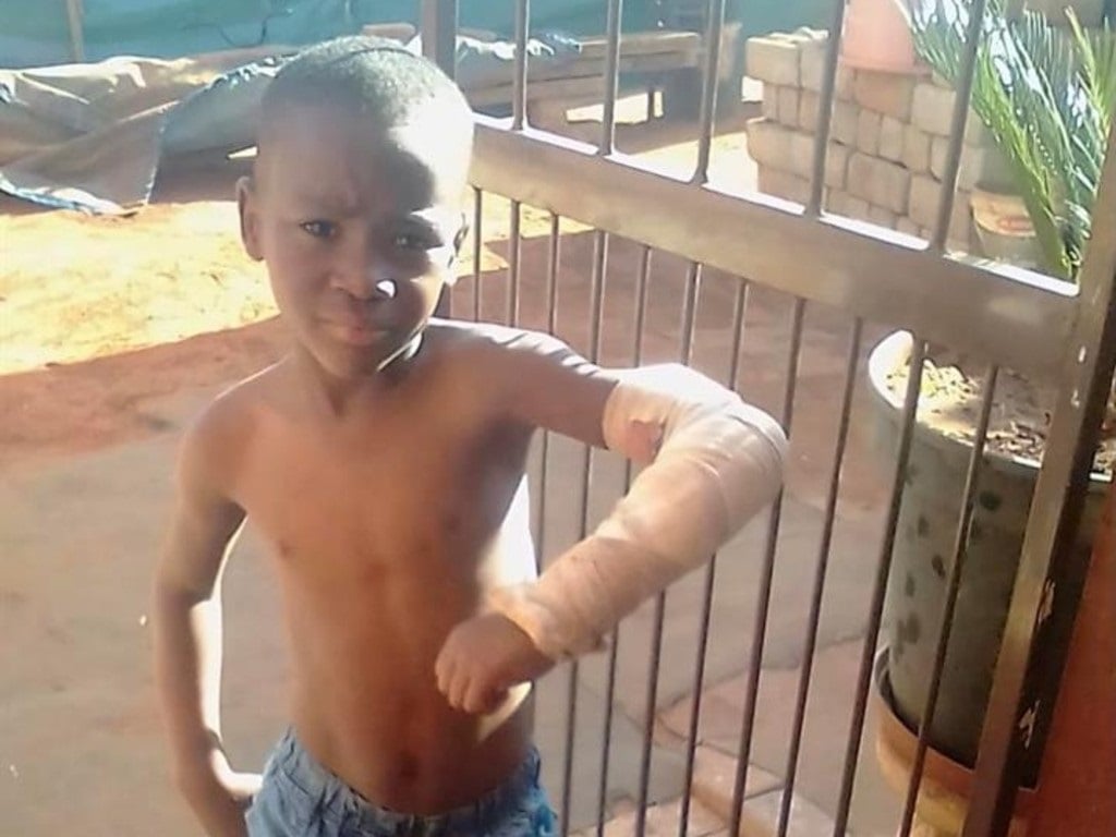 Seven-year-old Siyabonga Mabila, who drowned in a water-filled quarry at an informal settlement near Mamelodi. (Supplied)