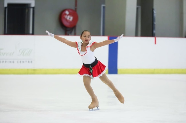 Tamika van As recently won the gold medal at the South African Figure Skating Championships. (PHOTO: Supplied) 