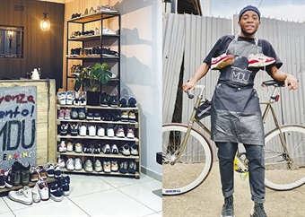 Soweto-born Mduduzi Mnisi is creating success one sneaker at a time