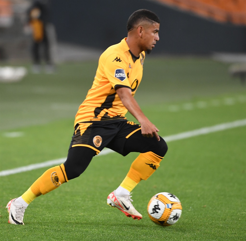 JOHANNESBURG, SOUTH AFRICA - NOVEMBER 08: Keagan Dolly of Kaizer Chiefs during the DStv Premiership match between Kaizer Chiefs and Cape Town Spurs at FNB Stadium on November 08, 2023 in Johannesburg, South Africa. (Photo by Lee Warren/Gallo Images)