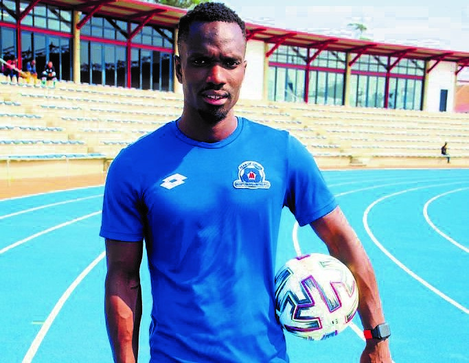 New Maritzburg United striker Amadou Soukouna — a former French youth international of Malian descent.