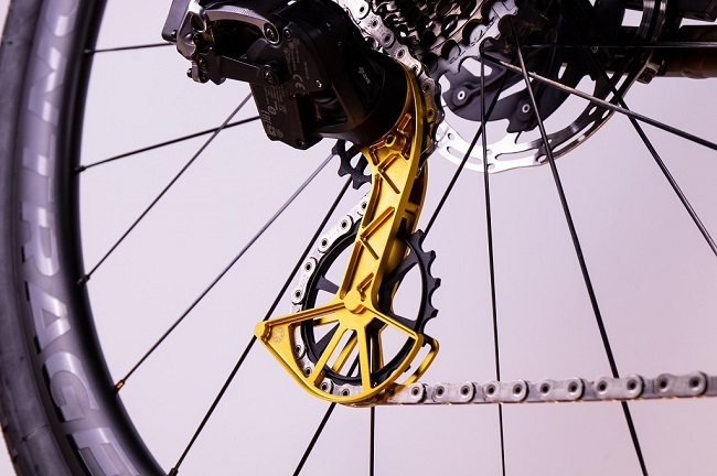 Kogel’s oversized derailleur cage looks dramatic – and boosts performance (Photo: Kogel)