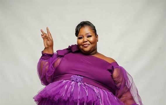 Gospel singer Angel Nkomo, who said she experienced body shaming on social media.