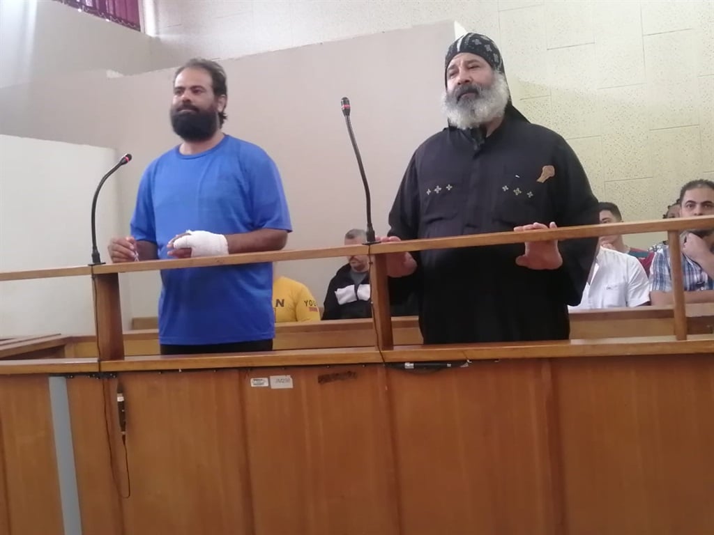 Two Egyptian nationals, Monk Saeed Basonda (37) and a priest, Samuel Avamarkos (47), appeared at the Cullinan Magistrate's Court, where they are facing three counts of murder.