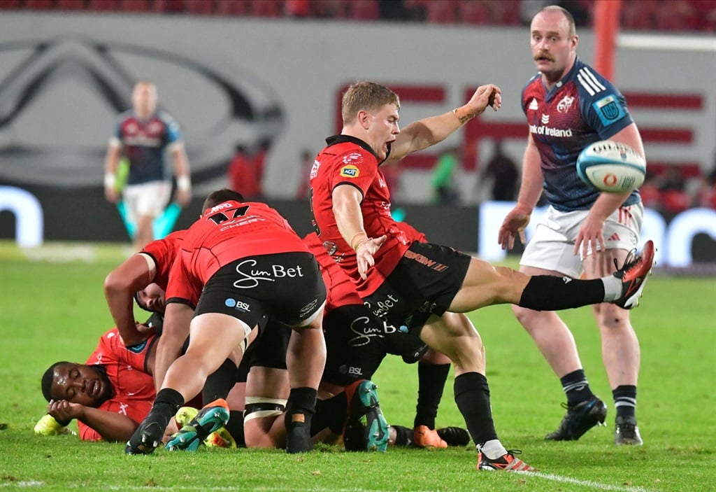 BOXING CLEVER:  The Lions are hoping their tactics will be better against Welsh side Cardiff than they were against URC defending champs Munster as they push for a play-off spot. (Sydney Seshibedi/Gallo Images)