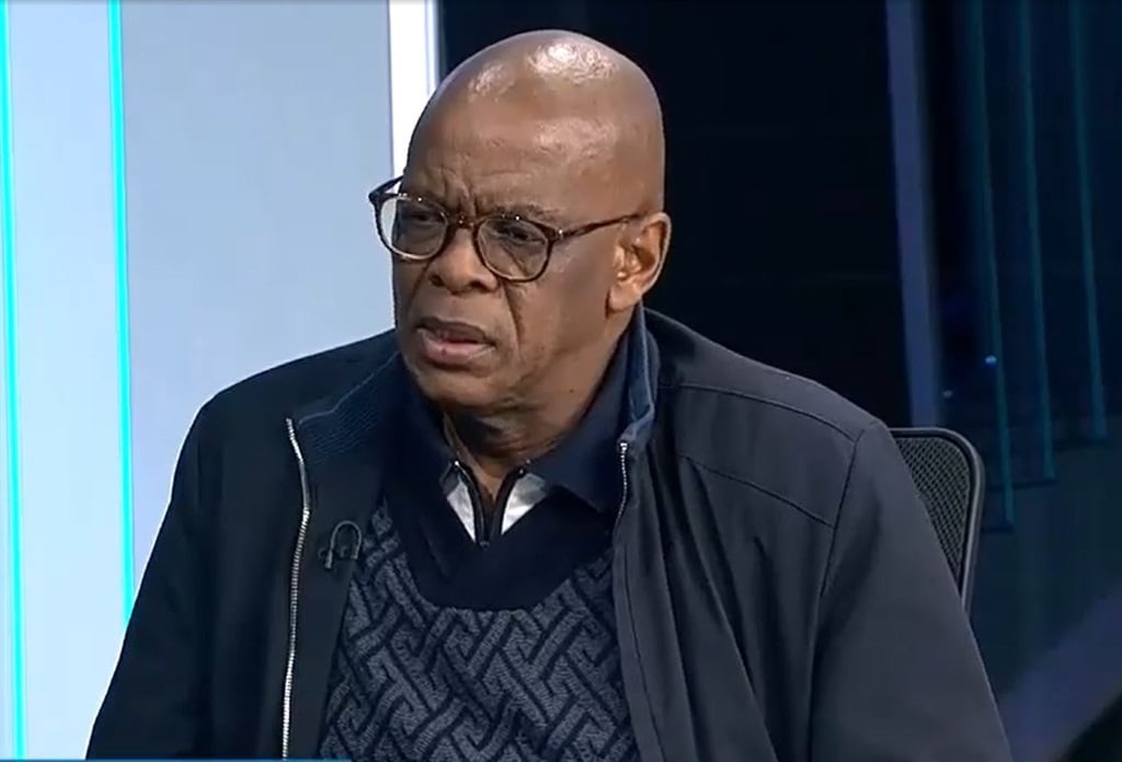 Ace Magashule on eNCA's Power to Truth with JJ Tabane. Photo: Screengrab