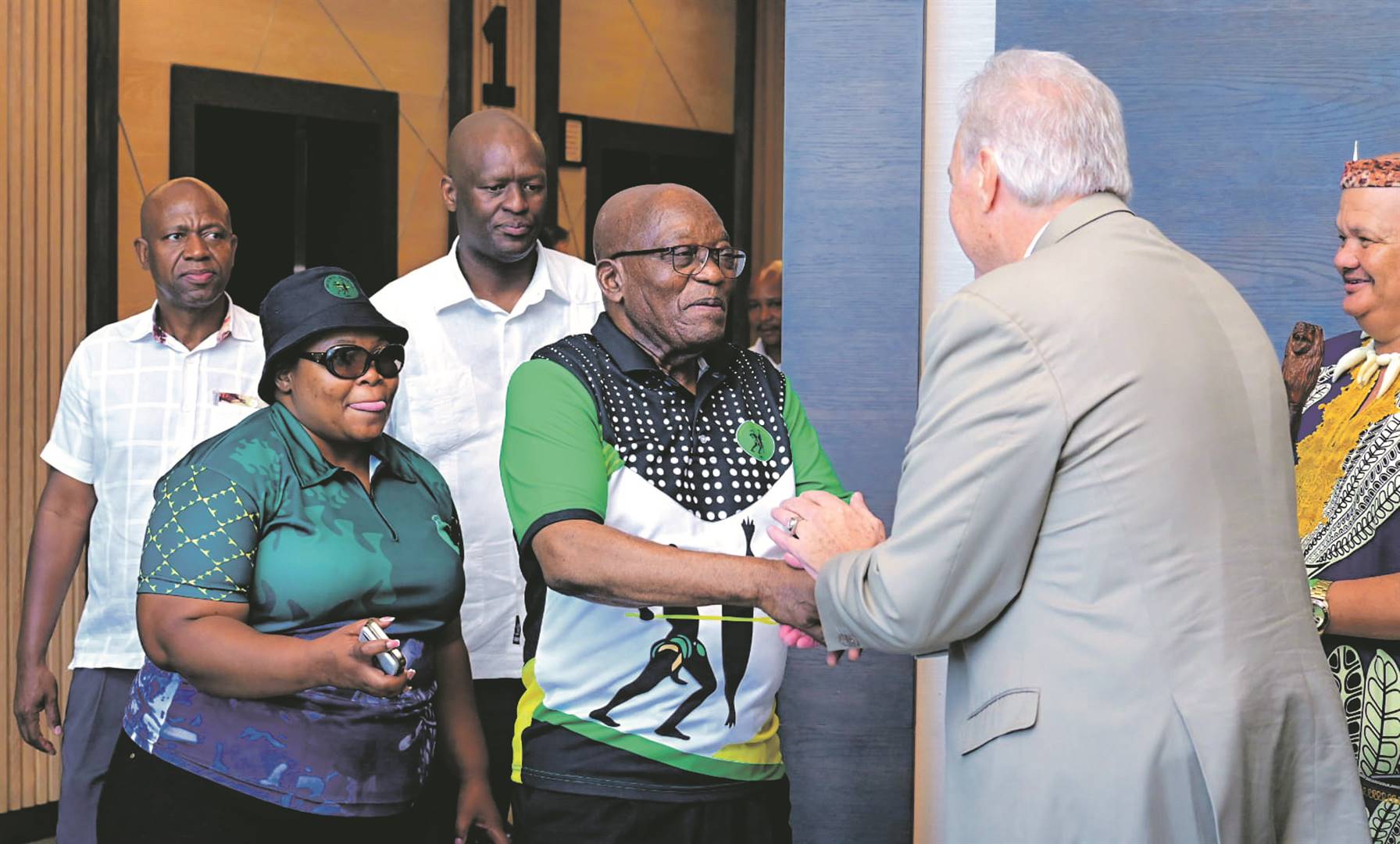 Last week, Zuma addressed a group of mostly Afrikaner businesspeople and even performed his popular song Umshini wami, but was met by silent stares from his audience. 