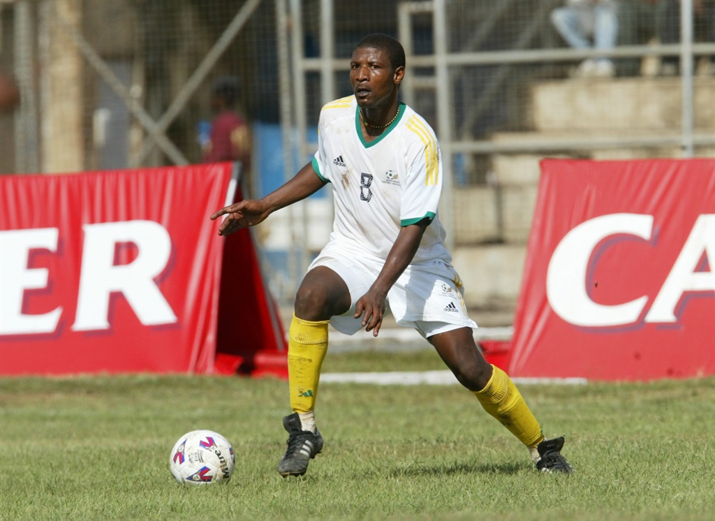 23 October 2002, South Africa v Kenya, Castle Lager Cup, 1st semifinal, Sheikh Amri Abeid Stadium, Arusha, Tanzania. Tsepo Ntsoane in action for SA Photo Credit: - Gallo Images