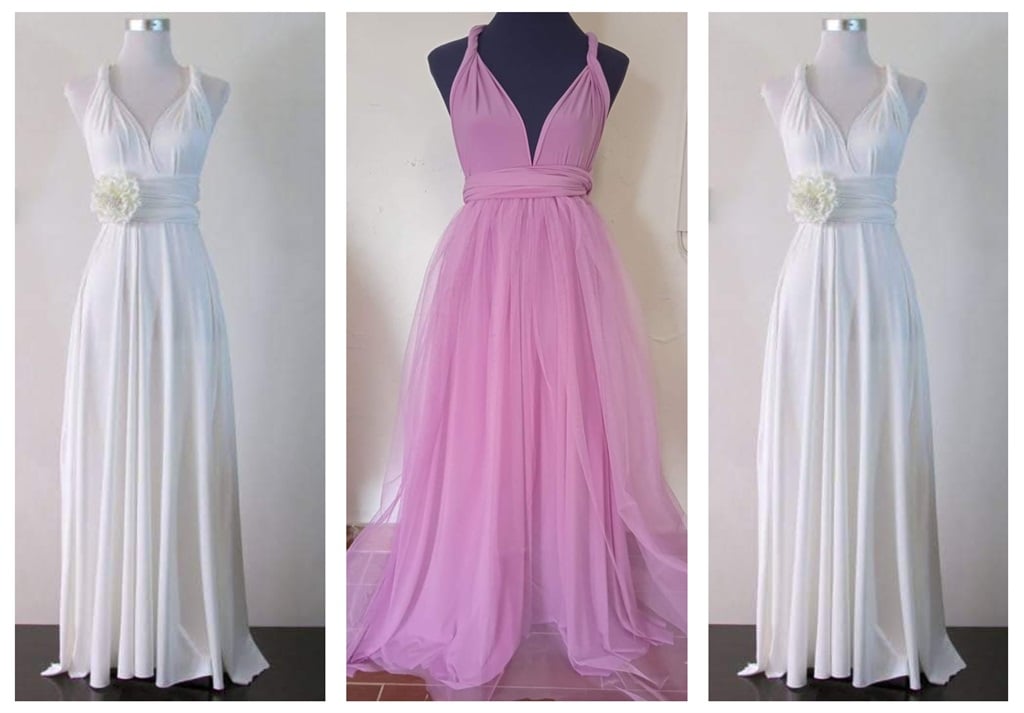 You can buy a simple yet elegant custom-made wedding dress for R600 ...