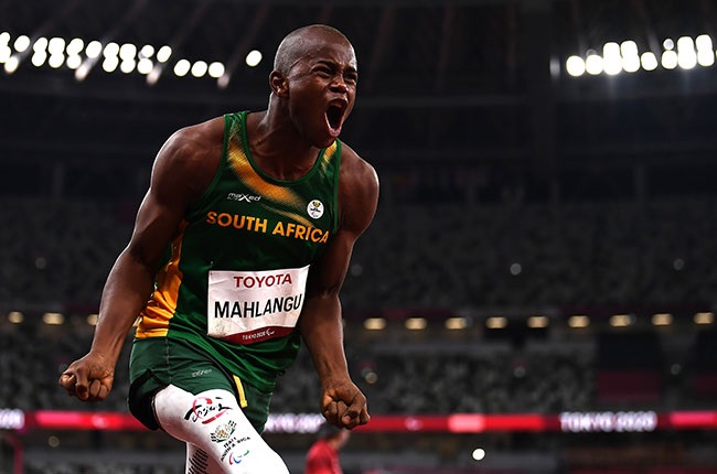 South African Paralympic medallist Ntando Mahlangu