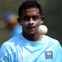 Ajantha Mendis might prove too tricky for Zimbabwe. (AFP)