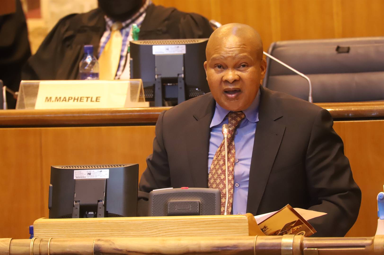 No potholes here | Premier Bushy Maape recently told opposition leaders in Parliament that there were no issues with his province's roads. Photo: Kabo Letlhogela 