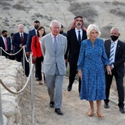 Prince Charles collects holy water from Jordan for royal baptisms
