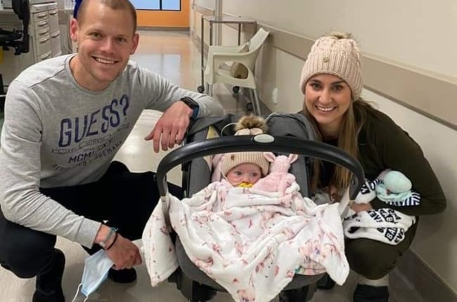 Megan and Bronson Friedman got to take their daughter Mackenzie home after she spent four months in hospital. (PHOTO: Facebook / Mighty Mack)